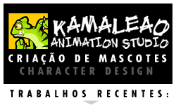 Kamaleao Animation Studio - Cria&ccedil;&atilde;o de Mascotes - Character Design